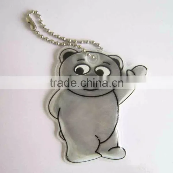 Cheap Cup Shape Advertising Reflective Keychain for Giveaway photo-4