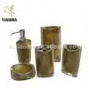 Marble Resin Bathroom Accessories Sets