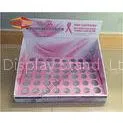 Desk Top C16 Cosmetic Corrugated Promotion Counter Display for Makeup Lips