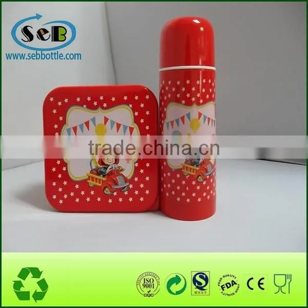 China Manufacturer Storage pp Mini Student Lunch Box and Stainless Steel Vacuum Thermos Set for Kid photo-3