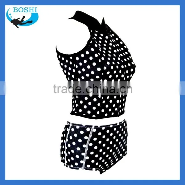 Fashion Show Sexy Bikini Swimwear Swimsuit Neoprene Bathing Suit photo-6