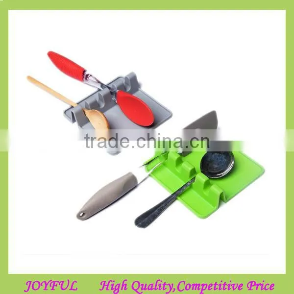 Newest Hottng Silicone Kitchen Utensil Holder, Silicone Kitchen Utensil Rest