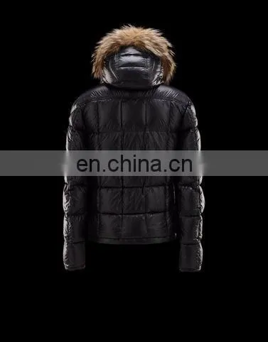 Men Artificial Down Jacket With Fake Fur photo-3