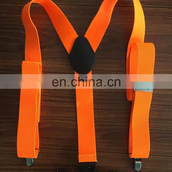 2017 Men's Fashion Suspenders 4 Clips Suspenders