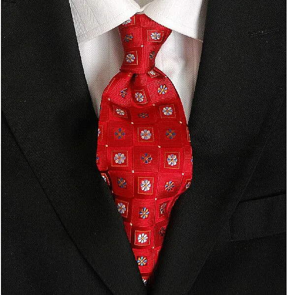 Classic Strips Mens Suit Accessories Silk Woven Neckties Solid Colors Purple