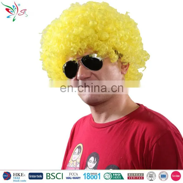 120g Party Cheap Cheering Soccer Football Fan Wig photo-6