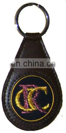 Embroidered Key Fobs | Embroidered Key Chain | Imperial Logo Embroidery Key Ring Gifts
