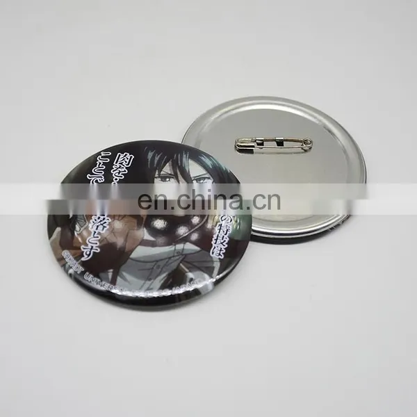 Personality Tin Metal Round Button Pin Badge photo-3