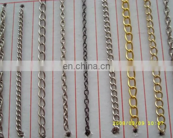 China Chain Supplier Custom Shiny Design Gold Metal Chain for Football Shoes photo-3