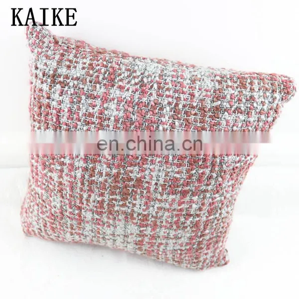 Custom New Fashion Headboard Bed Ancy Yarn Mandala Chunky Knit Plush Cushion photo-3