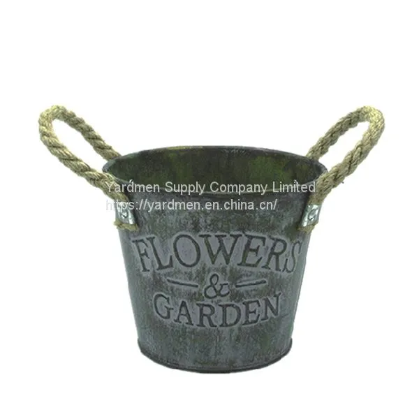 Supply Kinds of Metal Flower Pot Bucket for Home&garden Decoration