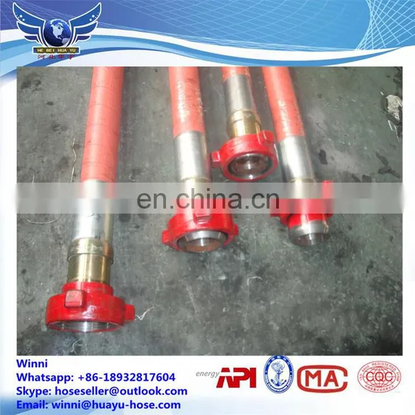 8 Inch Wire Spiral Heavy Duty Water Oil Cement Mud Suction Rubber Hoses With Flange photo-6