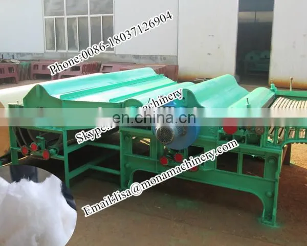 Polyester Yarn And Cotton Waste Recycling Machine to Make Fiber photo-2
