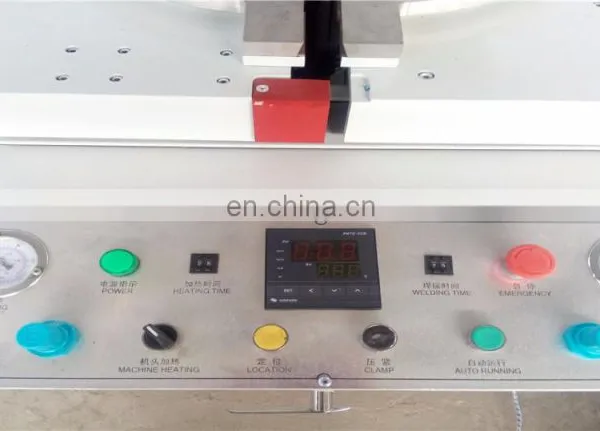 UPVC Plastic Window Door Single Head Variable Angle Welding Machine photo-3