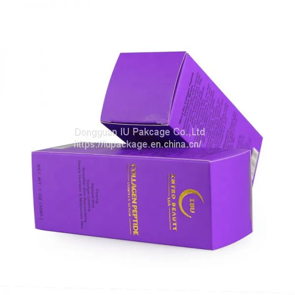 Perfume Box Design,manufacturer of Paper Packaging Perfume Box With Embossed Gold Stamping Logo photo-5