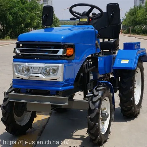 15HP Mini 4 Wheel Tractor With Rotavator photo-2