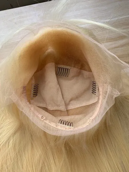 KHH 613 Lace Front Wig, 613 Hd Lace Frontal Wig, Blonde 613 Full Lace Wig Human Hair photo-3