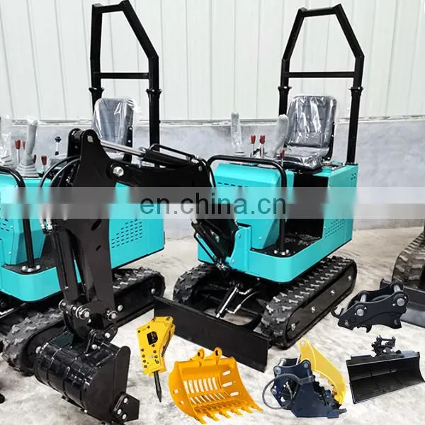 Cheap China_mini_excavator 0.8 Ton Mini Excavator Digger With Adjustable Bulldozer for Sale photo-3