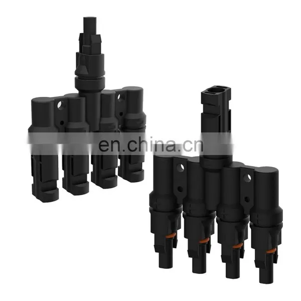 4 to 1 dc Solar Connector Quick Connector for Outdoor Solar Light photo-2