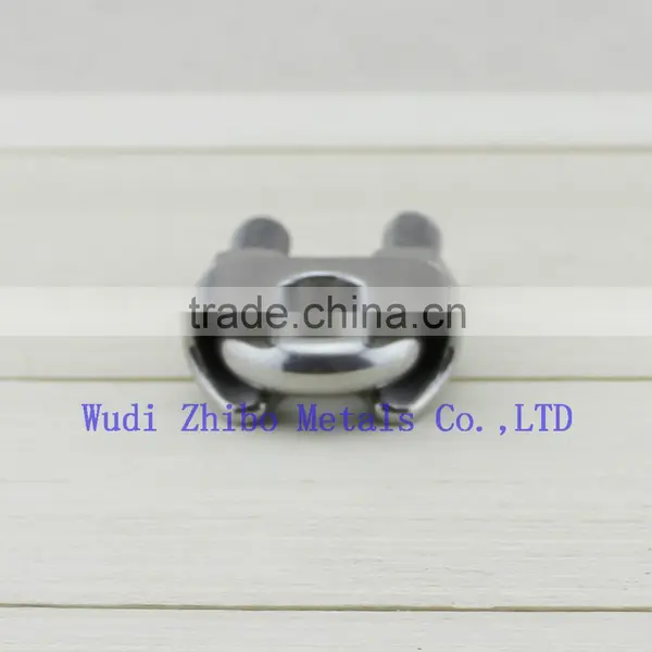Stainless Steel 304/316 Marine Hardware DIN741 Wire Rope Clip photo-3