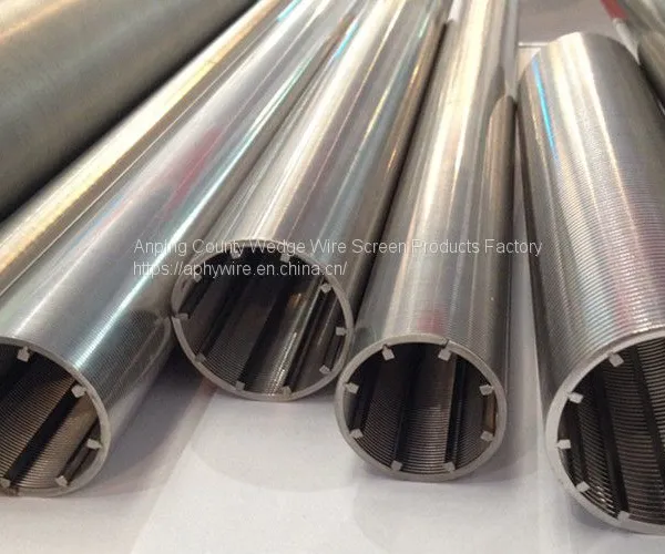 Stainless Steel Water Well Screen , Dewatering Well Screen Pipe photo-3
