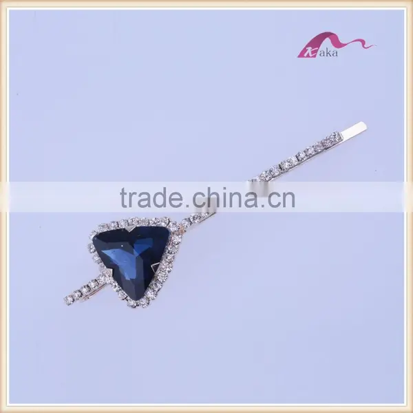 Fashion Design Crystal Hair Pins Good Quality Alloy Hair Pins for Female photo-2