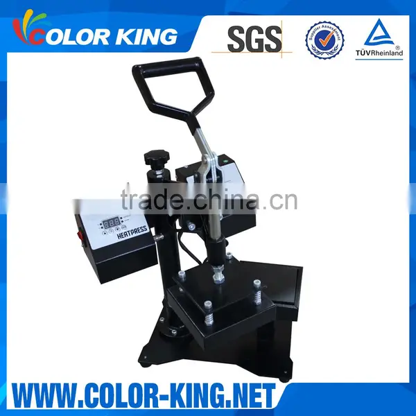 Colorking 12x12cm Digital Manual Dual Heating Plates Cheap Rosin Heat Press Machine photo-4