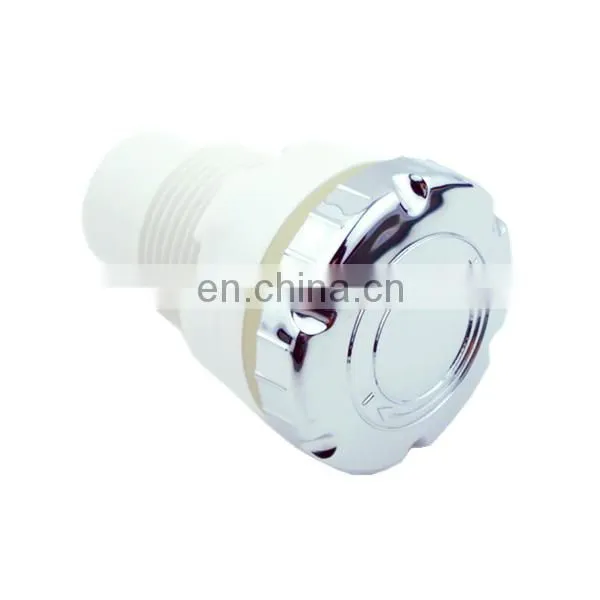 Plastic Cover Massage Bathtub Air Controller Chrome Push Button Switch