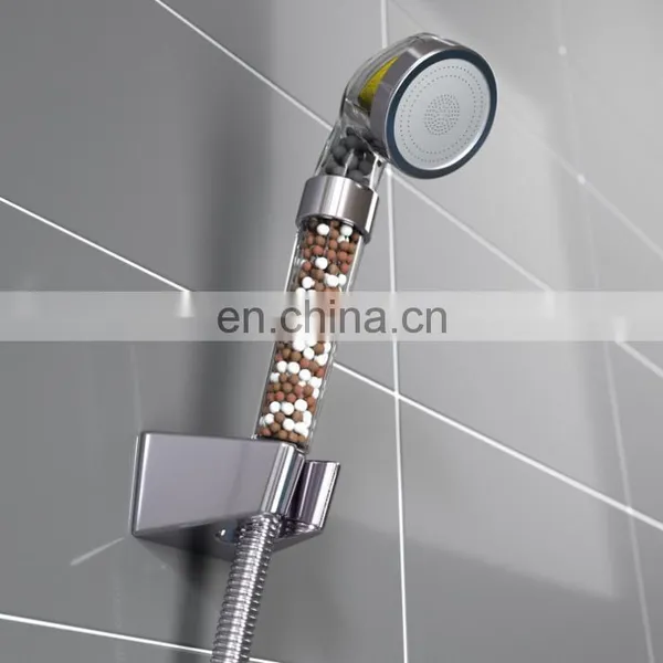Plastic Clear Tourmaline Stone Filter vc Shower Head photo-3