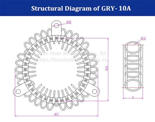 GRY-10A Stainless Steel Camera Vibration Isolator for UAV/Camera/Gimbal Shock Absorption photo-2