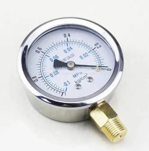 Negative Pressure Gauge Derkia Manufacturer Vacuum Pressure Gauge photo-2