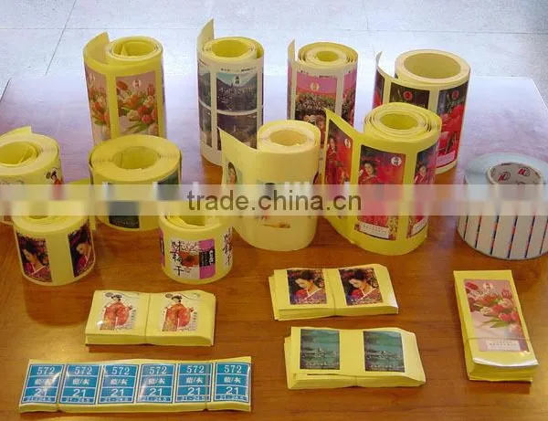 Adhesive Transparent PVC PE BOPP PET IR UV Flexo Sticker Label Printing Machine ( With Die Cutting and Slitting) Quality Choice Mos photo-4