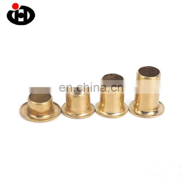 Aluminium Hollow Round Brass Tubular Rivets PCB Copper Rivets Can be Customized for Electronic Parts photo-2