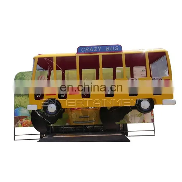 Amusement Park Thrilling Ride Crazy Bus For Sale photo-3