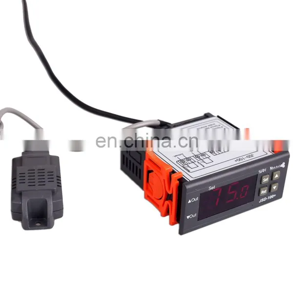 Controlador de temperatura, humedad y CO2, controlador de temperatura microinformático JSD-100+ photo-2