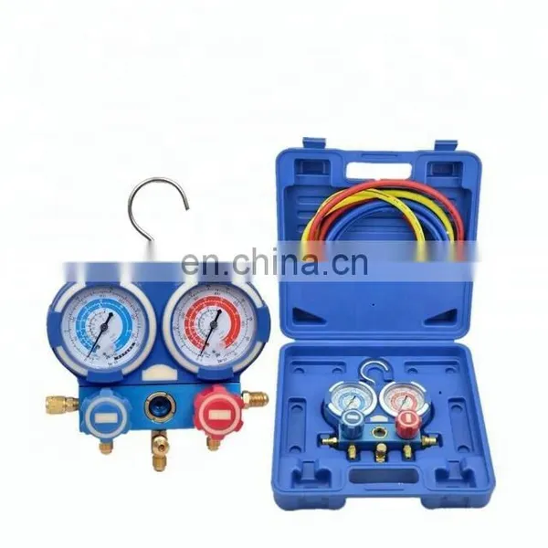 MG-2-R134a R410A Manifold Gauge Set für HVAC-Kälteanlagen und Autoklimaanlagen, Aufladung für R22, R12, R502, 404 AC-Messgerät photo-2