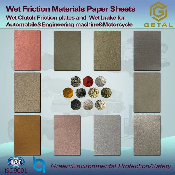 Automobile Wet Brake Friction Materials Paper photo-3