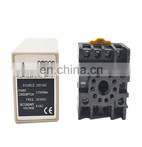 Omron Liquid Level Controller Relay 61FGPN8AC220V 61F-GP-N8 AC220V