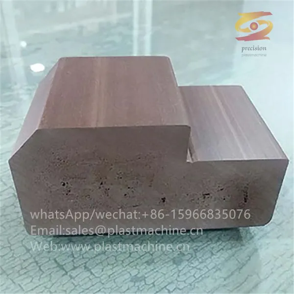 PVC WPC SOLID CORE FOAM DOOR FRAME MACHINE photo-4