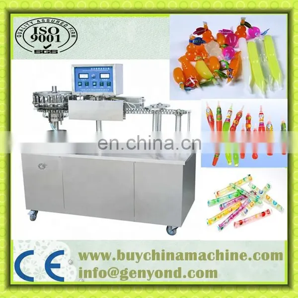 2000 P/h PE Soft Plastic Tubes Ice Lolly or Ice Pop or Popsicle Yogurt Filling and Sealing Machine photo-2