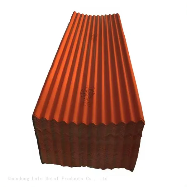 Color Corrugated Metal Steel Sheet Ppgi Corrugated Steel Sheet Calamina Galvanized Toles Pour Toitures photo-5