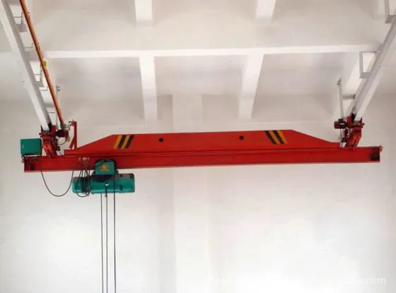 LX Suspension Single Girder Bridge Crane Light Equipment Hanging Rail on I-beam photo-4