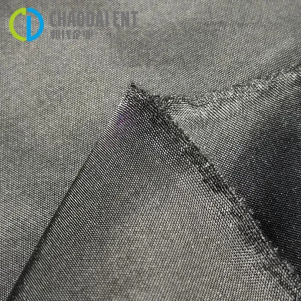 210T Dyed Woven 100%RPET Recycled Polyester Taffeta Fabric for Lining for Down Jackets and Bags photo-4