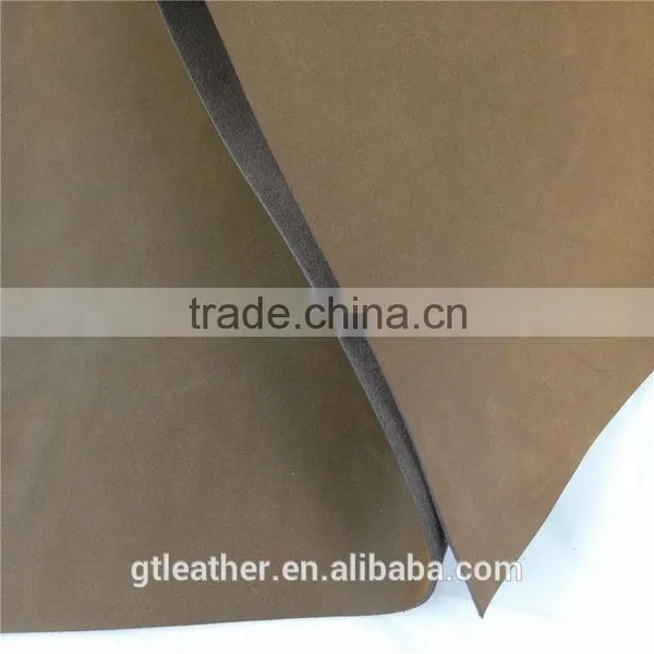 Cow Split Sofa Finished Leather Material for Safa photo-3