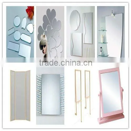 5mm Clear Silver Coated Glass Mirror Sheet/double Coated Mirror Panel photo-2
