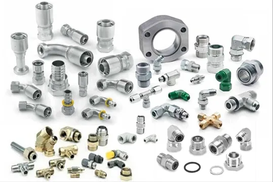 Female Male Thread, BSPP/BSPT/ Metric/NPT SS304 SS316 FORGED  threaded Fitting Hex Nipple hydraulic fittings hydraulic adapters