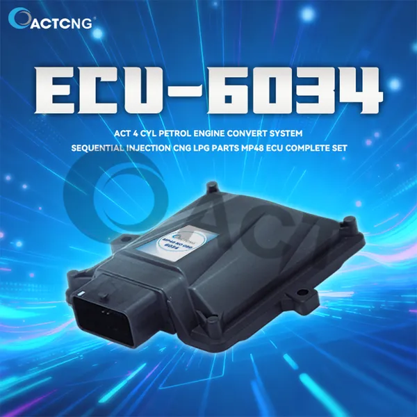 ACT CNG ECU-6134 4-Cylinder Petrol Engine Sequential Injection CNG/LPG Conversion Kit MP48 ECU Complete Set