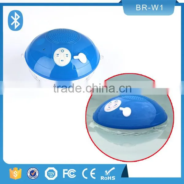 2016 Hot Selling Bluetooth 4.1 IPX7 Waterproof Floating Wireless Water Pool Speaker for Swimming photo-5