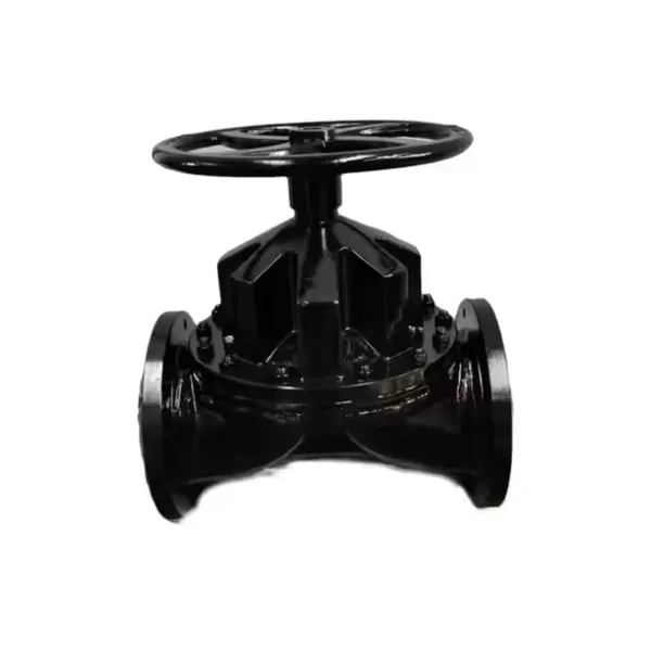 BS Standard Valve Factory Cast Iron/Ductile Iron Gg25/Ggg50 DN40-DN300 PN16 Type Diaphragm Valve photo-2