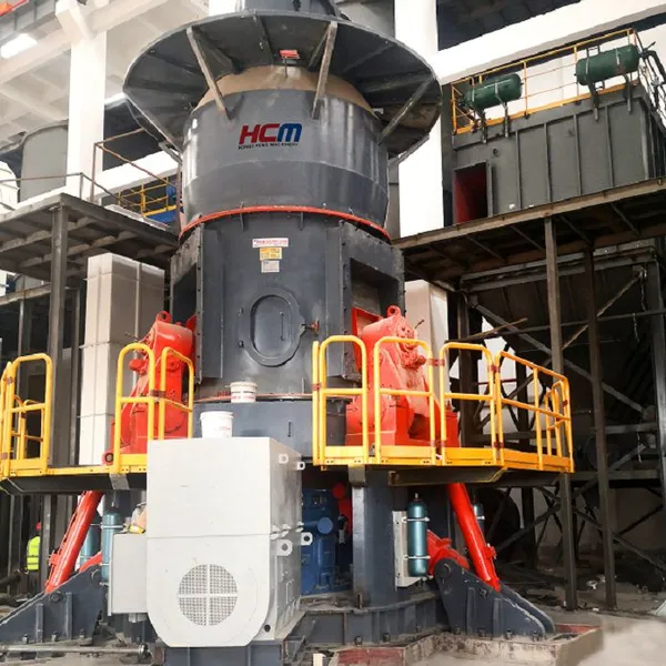 China HCM HLM Large Vertical Roller Mill for Talc Kaolin Grinding 325 Mesh D99 14 TPH for Glass Fiber Industry photo-1